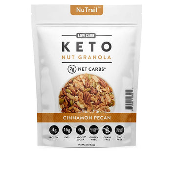 Nutrail Low Carb Keto Nut Granola Cinnamon Pecan (22 Oz.)
