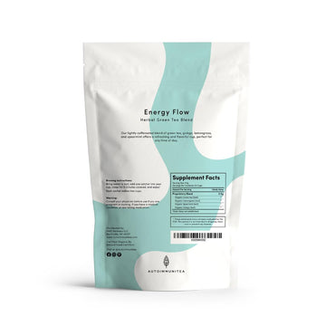 Autoimmunitea -- Aip Energy Tea Blend, For Energy Boost, Cognitive Function, With Organic Green Tea, Lemongrass, And Spearmint -