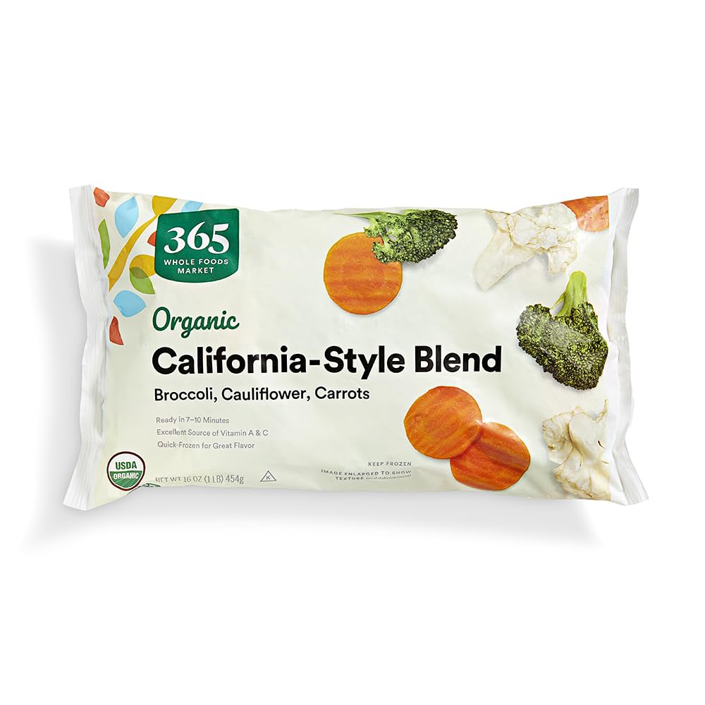 365 by Whole Foods Market, Organic California Style Blend, 16 oz, (Frozen)