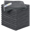 Sinland Microfiber Rag Absorbent Cleaning Cloth Kitchen Dish Cloth Quick Dry Streak Free Dish Rags Glass Cloths 12Inchx12Inch 12