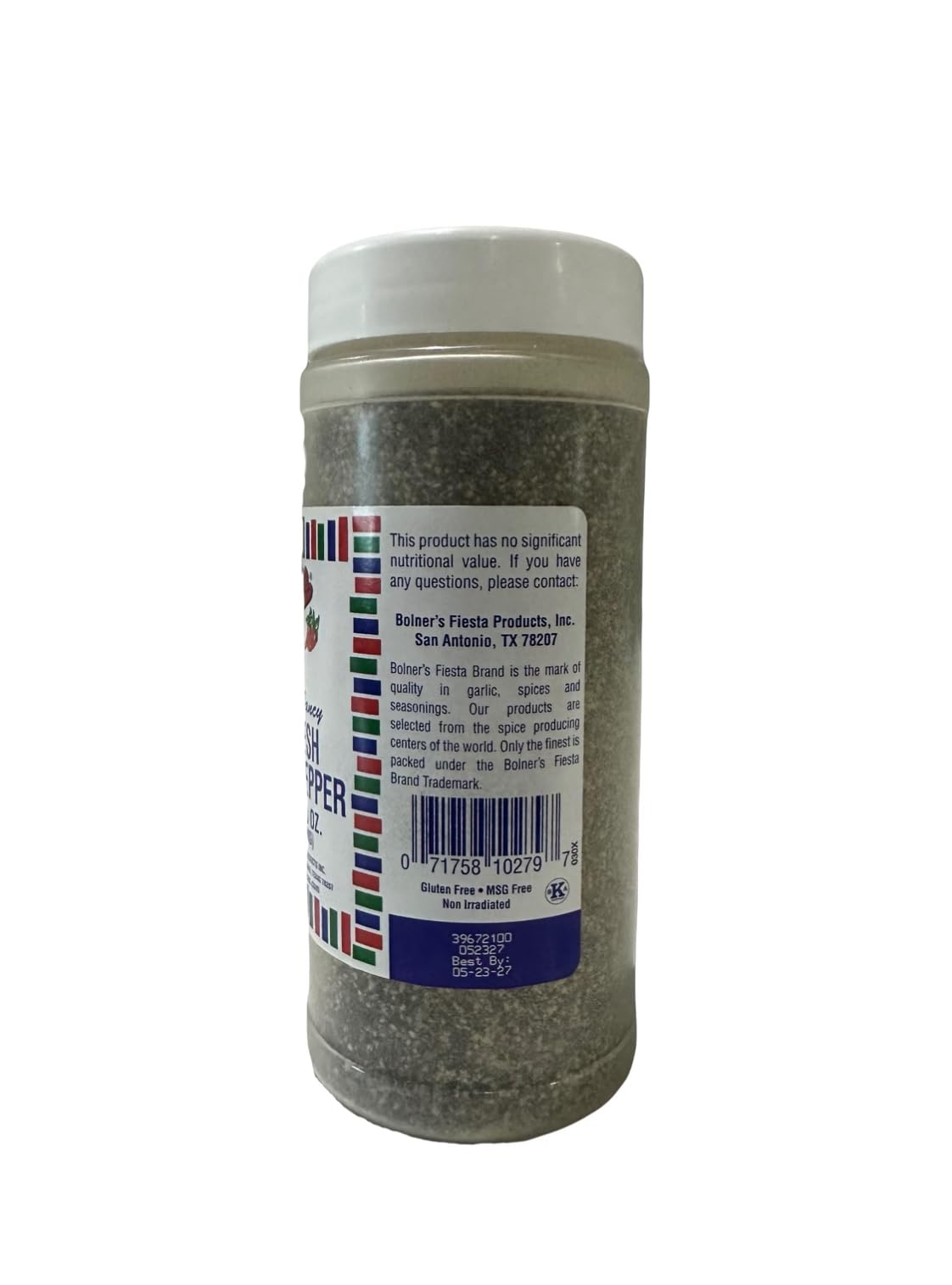 Bolners Fiesta 16 Mesh Black Pepper 8 oz