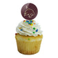 GRAPHICS & MORE Cupcake Picks Set of 6, Texas State University, Multi Color, Acrylic, One Size