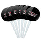 Ripon College Secondary Logo Cupcake Picks Toppers Decoration Set of 6