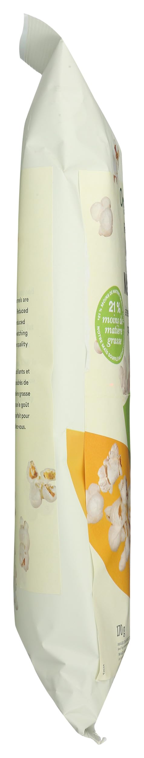 365 by Whole Foods Market Organic Reduced Fat & Sodium Popcorn, 6 Ounce