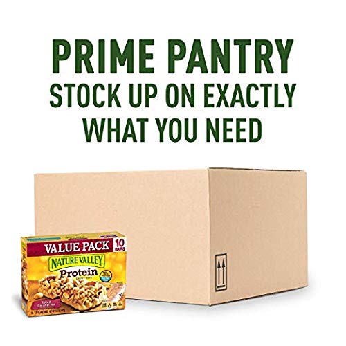Nature Valley Protein Granola Bars, Salted Caramel Nut, Snack Bars, 10 ct, 14.2 OZ