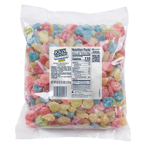 JOLLY RANCHER Gummies Sours 5 Lb. Bag