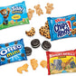 Nabisco Team Favorites Variety Pack, OREO Mini, CHIPS AHOY! Mini, Teddy Grahams Honey & Barnum s Animal Crackers, Christmas Sto
