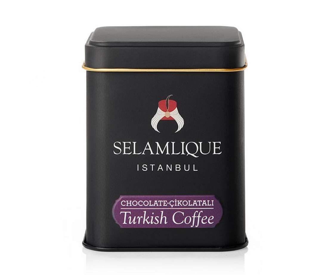 Selamlique Istanbul Chocolate Turkish Coffee, Fine Grind (4.40Oz)
