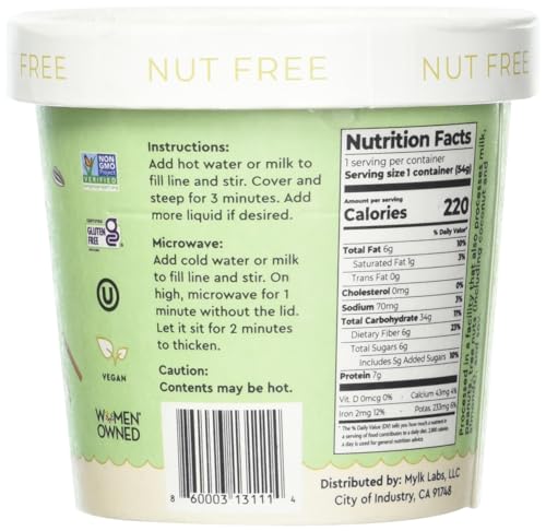 Granny Smith Apple & Sunflower Cinnamon Oatmeal Cup