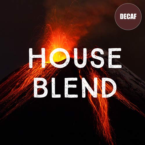 Volcanica Coffee Decaf Whole Bean Coffee, Swiss Water Processed, 5 lbs, Brown