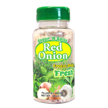 Sugar 'N Spice Premium Freeze-Dried Herbs & Spices, Strong Aroma And Fresh Flavor (Red Onion, 0.49 Ounce (Pack Of 1))