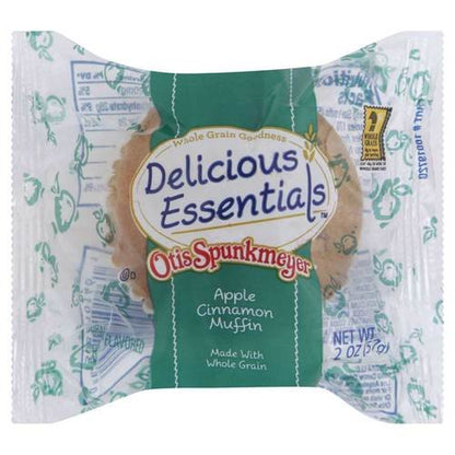 Otis Spunkmeyer Whole Grain Individually Wrapped Cinnamon Muffin, 2 Ounce -- 72 per case.