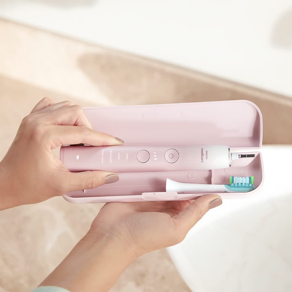 Philips Sonicare 9000 Special Edition Rechargeable Toothbrush, Pink/White, Hx9911/90
