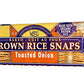 Edward & Sons Organic Onion Brown Rice Snaps ( 12X3.5 Oz)