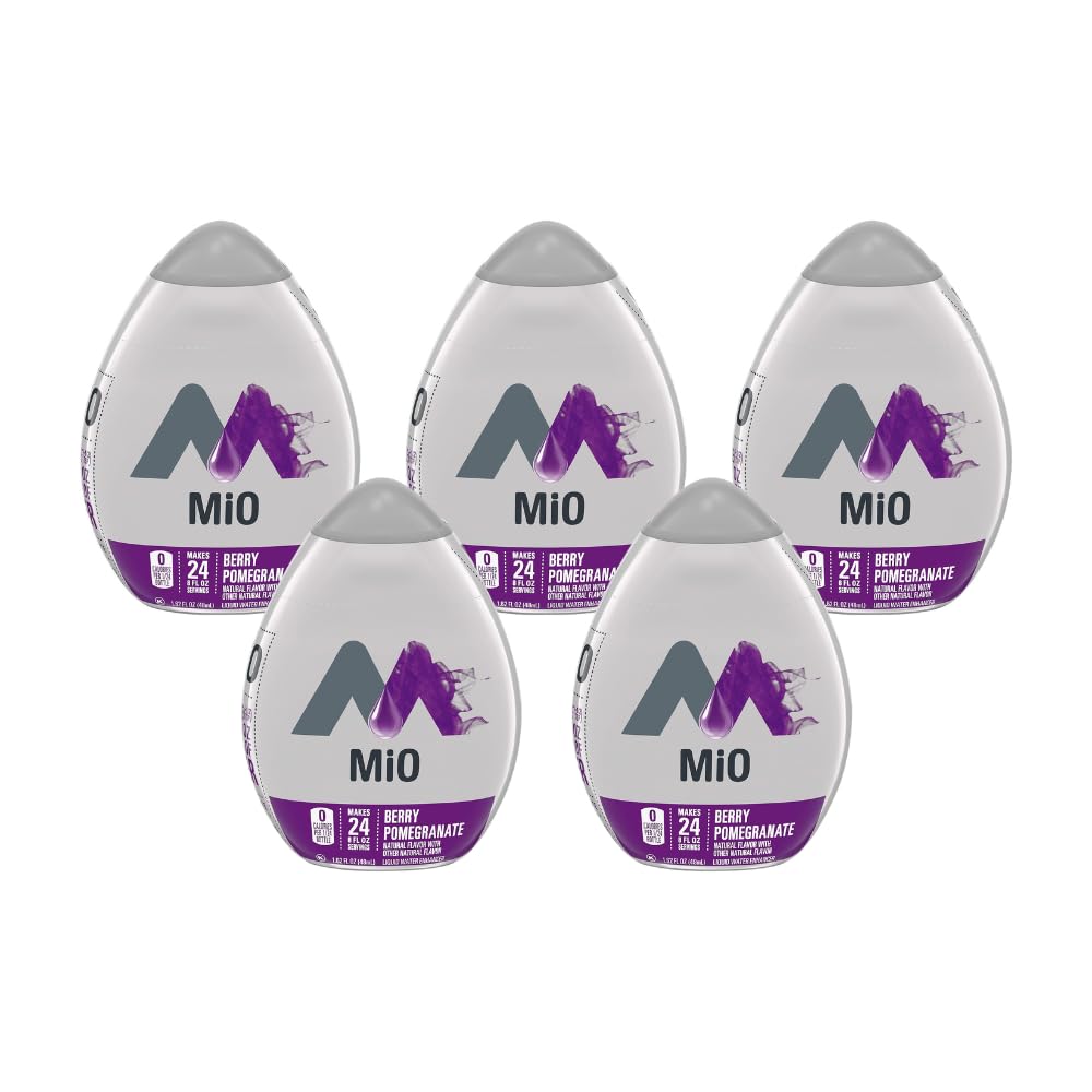 Mio Liquid Water Enhancer, Berry Pomegranate, 1.62 Oz, 5-Pack