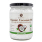 NuEats, Organic coconut oil, 16oz, Extra virgin & unrefined cold pressed/USDA Organic, Kosher, Keto, Vegan, Paleo, Non-GMO