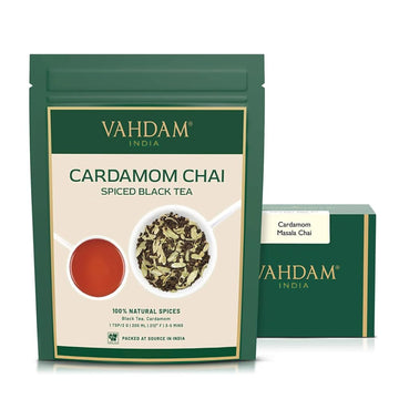 Vahdam, Cardamom Chai Tea Loose Leaf (100 Cups,7Oz) India'S Traditional Cardamom Tea | Spiced Chai Tea | Brew Hot Tea, Iced Tea