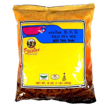 Thai Iced Tea Mix, Traditional Restaurant Style, 16 Oz. (Pack Of 4)