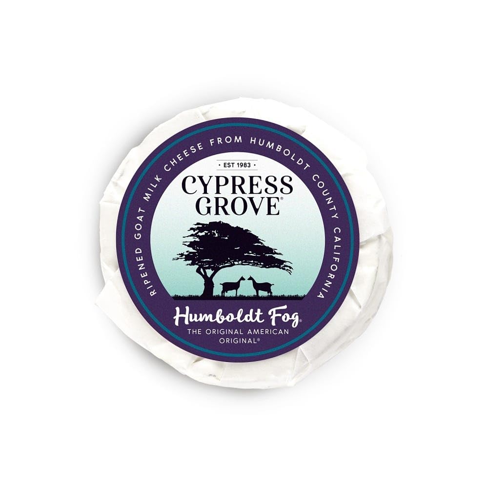 Cypress Grove Humboldt Fog Mini Goat Cheese - 16oz, 4 Pack - Creamy & Tangy Flavor