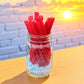 KLUB BULK Red Flavor Licorice Twist Candies - Soft & Chewy - 24 oz Bag