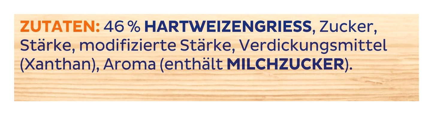 Dr. Oetker Süße Mahlzeit Grießbrei - 4-Pack Greissbrei