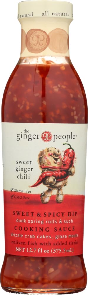 Ginger People Sauce Ginger Sweet Chili, 12.7 OZ (Pack of 2)
