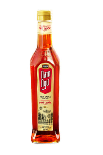 1 Pack - Nam Ngu Phu Quoc Premium Fish Sause - Nuoc Mam Nam Ngu - 500ml per Bottle