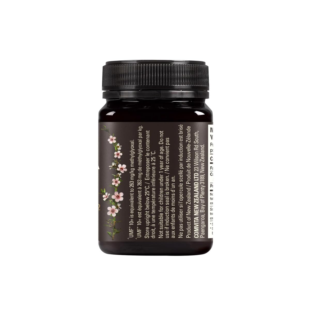 Comvita Certified Umf 10+ (Mgo 263+) Raw Manuka Honey, Non-Gmo Superfood, 17.6 Oz