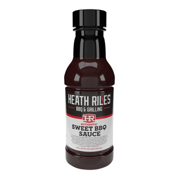 Heath Riles Bbq Sweet Barbecue Sauce, Champion Pitmaster Recipe, Bottle 16 Oz.