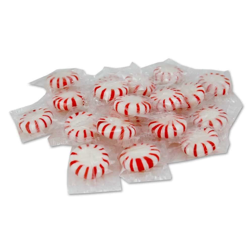 Sunrise Starlight Peppermint Mints - Bulk Peppermint Candy Individually Wrapped, Mint Hard Candy for Restaurant, Office, and Hol