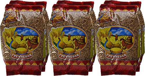 Russkoe Pole Premium Buckwheat Groats 900G/31.7Oz (Pack Of 6)