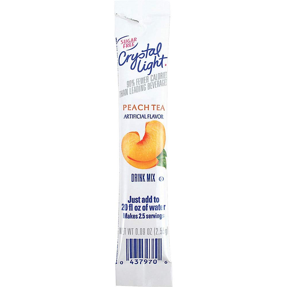 Crystal Light On-The-Go Mix Peach Sticks