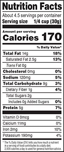 Snak Club Roasted & Salted Cashews, 4 Ounce (Pack of 6)