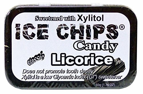 Hand Crafted Candy Tin Menthol Eucalpytus Ice Chips Candy 1.76 oz Candy