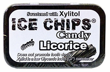 Hand Crafted Candy Tin Menthol Eucalpytus Ice Chips Candy 1.76 oz Candy