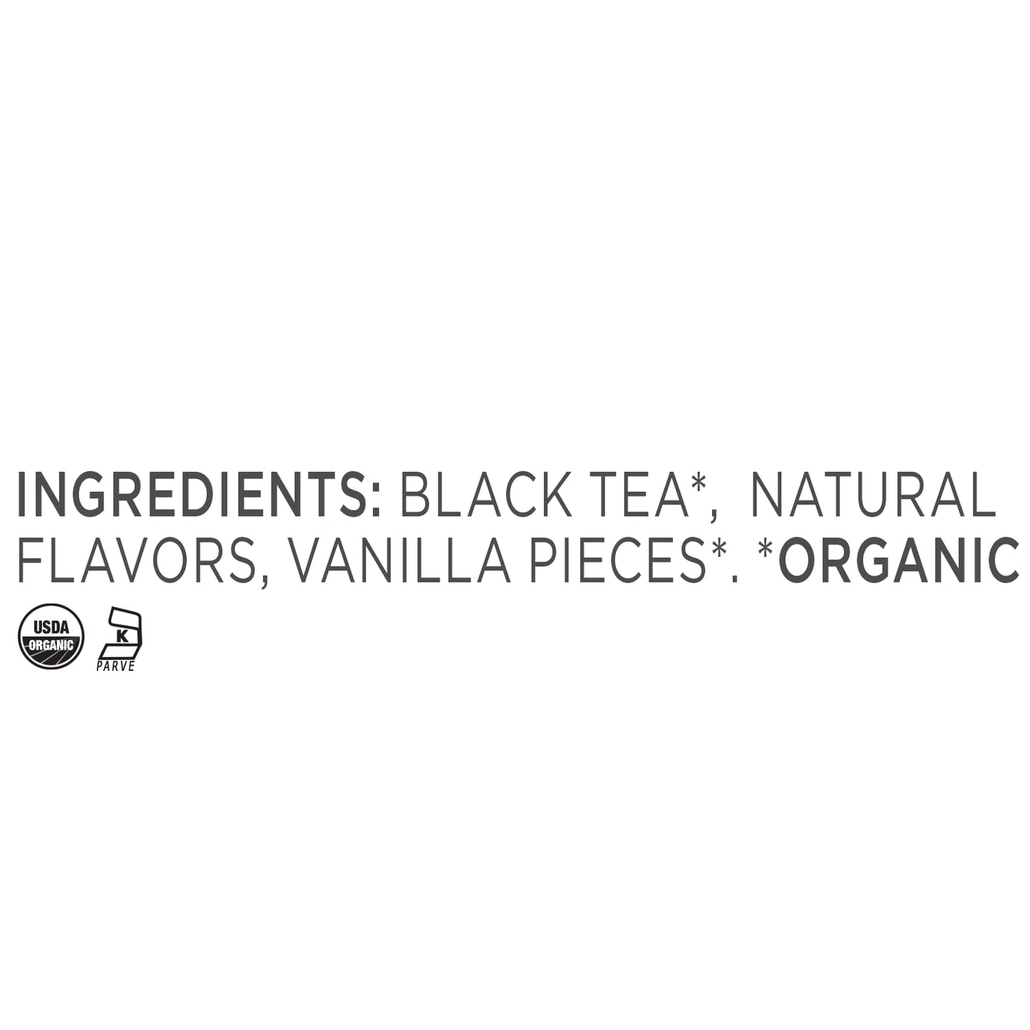 Tea Forte Organic Black Tea Orchid Vanilla, 3.53 Ounce Loose Leaf Tea Canister