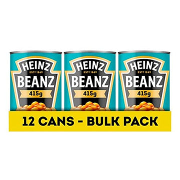 Heinz Baked Beans, 415g, Pack of 12, 1.37 Pounds, Model 76017794