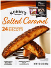 Nonnis Biscotti, Salted Caramel Biscotti, 24 ct.