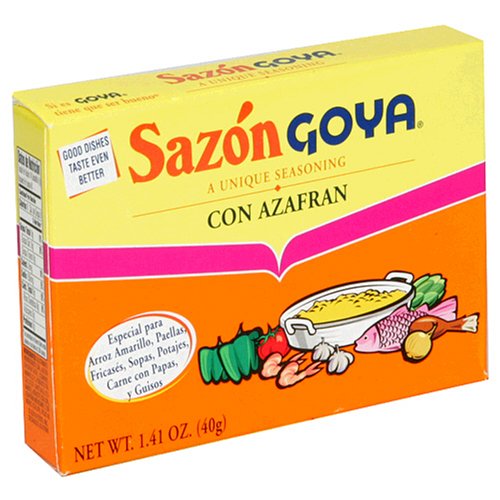 Goya Sazon Goya Azafran, 1.41-Ounce Units (Pack Of 36)