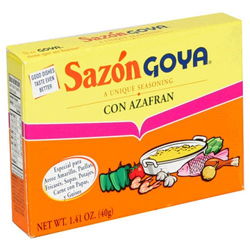 Goya Sazon Goya Azafran, 1.41-Ounce Units (Pack Of 36)