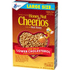 Honey Nut Cheerios, Cereal With Oats, Gluten Free, 15.4 Oz