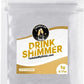 Twinkle My Drink Moonlight Silver Premium Edible Glitter For Drinks | Christmas Drink Decorations | Wedding Drink Decorations |