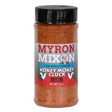 Myron Mixon Bbq Rub | Honey Money Cluck | Champion Pitmaster Recipe | Gluten-Free Bbq Seasoning, Msg-Free, Usa Made | 12 Oz
