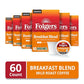 Folgers Breakfast Blend Coffee  Mild Roast  Keurig K-Cup Pods  10 Count (Pack of 6)