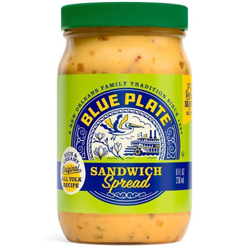 Blue Plate Mayonnaise Sandwich Spread, 8 Fl Oz Jar (Pack Of 1)
