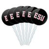 GRAPHICS & MORE East Stroudsburg University of Pennsylvania Secondary Logo Cupcake Picks Toppers Decoration Set of 6