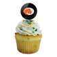 East Central University Secondary Logo Cupcake Picks Toppers Decoration Set Of 6