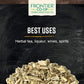 Frontier Co-op Organic Wormwood Herb, Cut and Sifted, 1lb Bulk Bag