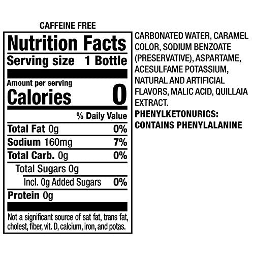 A&W Zero Sugar Root malt-inspired Soda  .5 L bottles  6 pack
