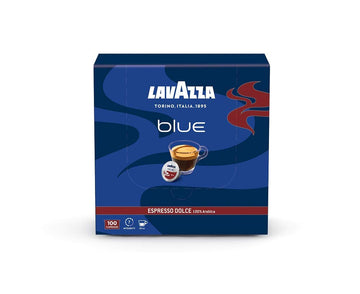 Lavazza BLUE Capsules  Espresso Dolce Coffee Blend  Medium Roast  28.2-Ounce Boxes (Pack of 100)
